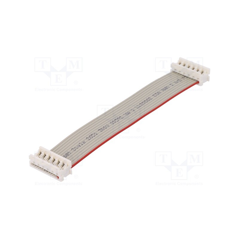 1 pcs x MOLEX - 923151210 - Ribbon cable with connectors, PIN: 12, 1.27mm, PicoFlex, 1.2A