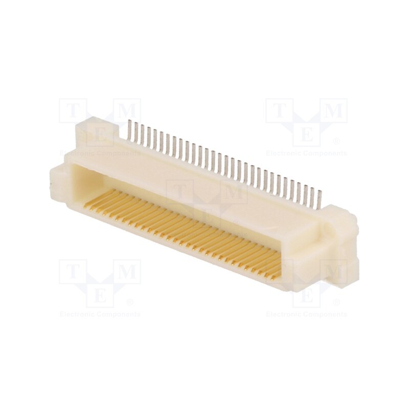 1 pcs x HIROSE - FX8C-60P-SV1(91) - Connector: PCB to PCB, male, PIN: 60, 0.6mm, H: 5.45mm, FX8C, SMT