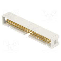 1 pcs x HARTING - 9185406324 - Socket, IDC, male, PIN: 40, straight, THT, 1.27mm, Layout: 2x20