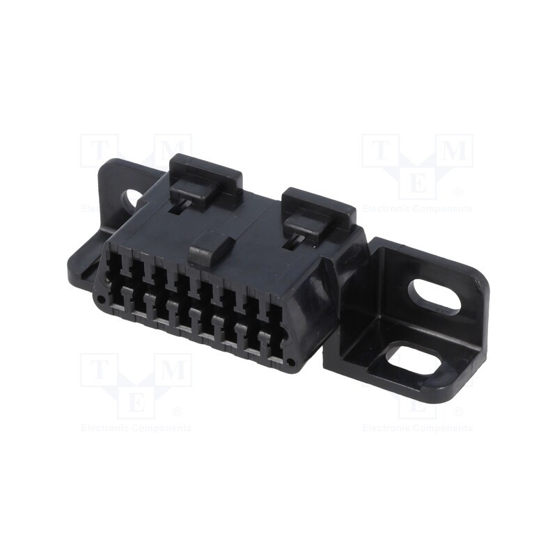 1 pcs x MOLEX - 511161601 - Connector: diagnostic OBD II, female, socket, for panel mounting