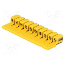 1 pcs x WEIDMu00dcLLER - 1054460000 WQV 2.5/10 - Screw bridge, ways: 10, WDU2.5