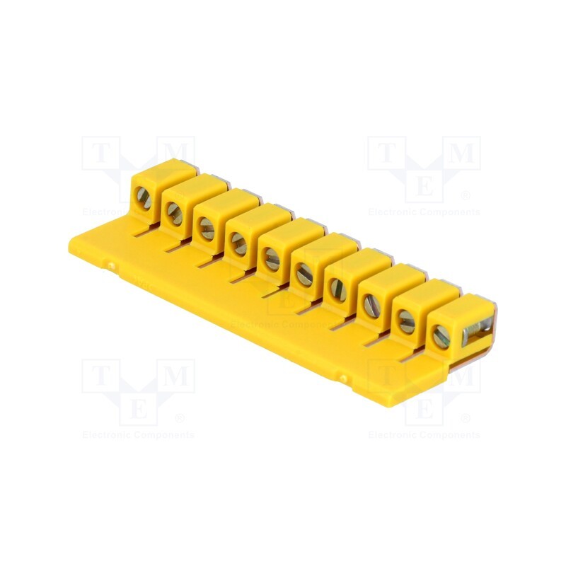1 pcs x WEIDMu00dcLLER - 1054460000 WQV 2.5/10 - Screw bridge, ways: 10, WDU2.5