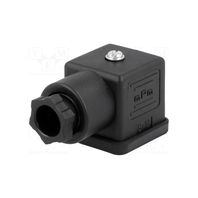 1 pcs x MOLEX - 121023-0341 - Connector: valve connector, plug, form A, 18mm, female, PIN: 4, mPm