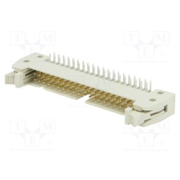 1 pcs x HARTING - 9185407913 - Socket, IDC, male, PIN: 40, angled 90°, with short latch, THT, SEK