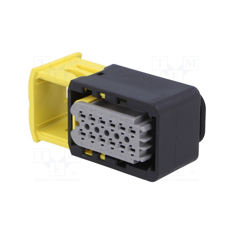 1 pcs x TE Connectivity - 2-1703639-1 - Connector: automotive, female, plug, for cable, PIN: 12, -40÷140°C