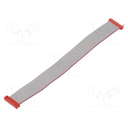 1 pcs x TE Connectivity - 2205066-3 - Cable: ribbon cable with connectors, PIN: 16, Layout: 2x8, plug