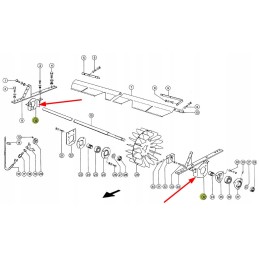 647228 0 fan bearing mounting