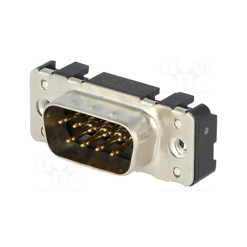 1 pcs x HARTING - 9651216702 - D-Sub, PIN: 9, socket, male, straight, THT, UNC 4-40