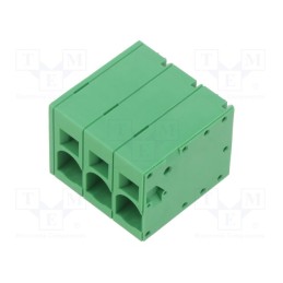 1 pcs x ADAM TECH - EB167A-03-H-180 - PCB terminal block, Contacts ph: 10mm, ways: 3, straight, terminal