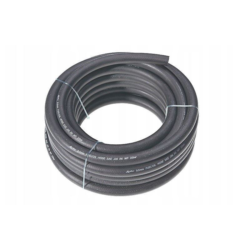 Reinforced rubber fuel hose, diameter 4mm, price per meter