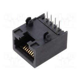 1 pcs x MOLEX - 432028104 - ModJack RA LoPro Flgls 50SAu 8/8