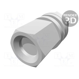 1 pcs x TE Connectivity - 5745563-1 - Screw for D-Sub connectors, UNC 4-40, AMPLIMITE, L: 11.12mm