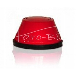 Red low rear marker lamp for agricultural machinery