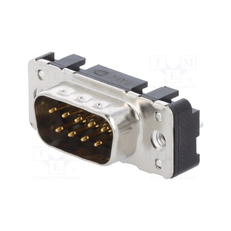 1 pcs x HARTING - 9651616712 - D-Sub, PIN: 9, socket, male, straight, THT, UNC 4-40