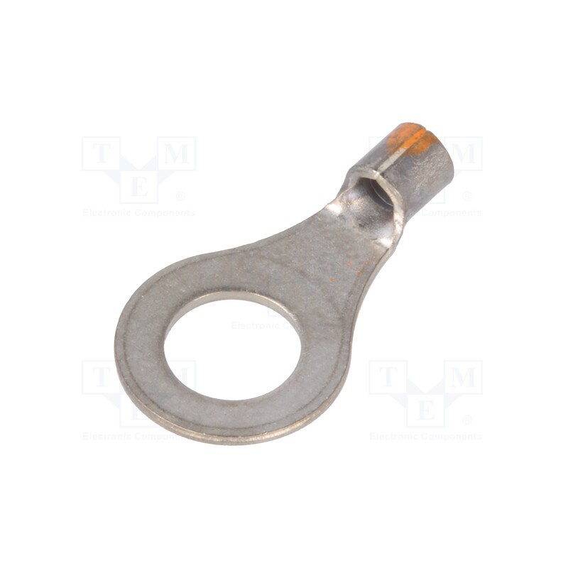 1 pcs x TE Connectivity - 322339 - Tip: ring, M6, 1.25÷2mm2, crimped, for cable, non-insulated, tinned