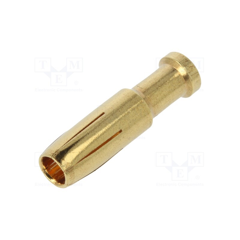 1 pcs x DEGSON ELECTRONICS - 40A-GF-6.0 - Contact, female, copper alloy, gold-plated, 6mm2, 10AWG, bulk, 40A