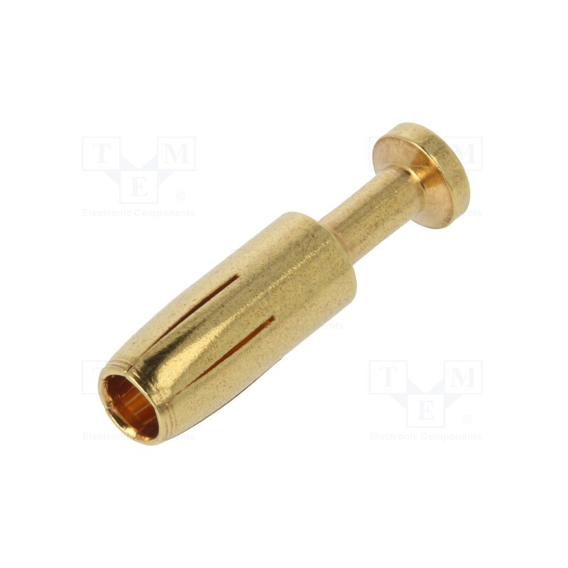 1 pcs x DEGSON ELECTRONICS - 40A-GF-1.5 - Contact, female, copper alloy, gold-plated, 1.5mm2, 16AWG, bulk