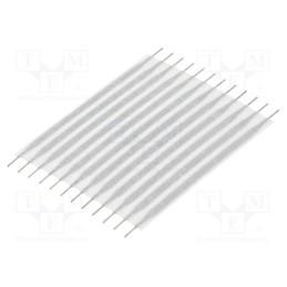 1 pcs x TE Connectivity - FSN21.5A-12 - Connector: jumper cable, Cable ph: 2.54mm, L: 38.1mm, straight