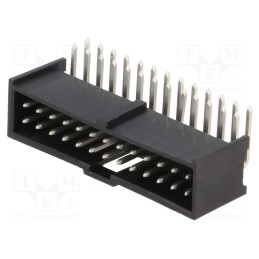 1 pcs x MOLEX - 901303126 - Socket, rectangular, male, PIN: 26, angled 90°, THT, tinned, 2.54mm