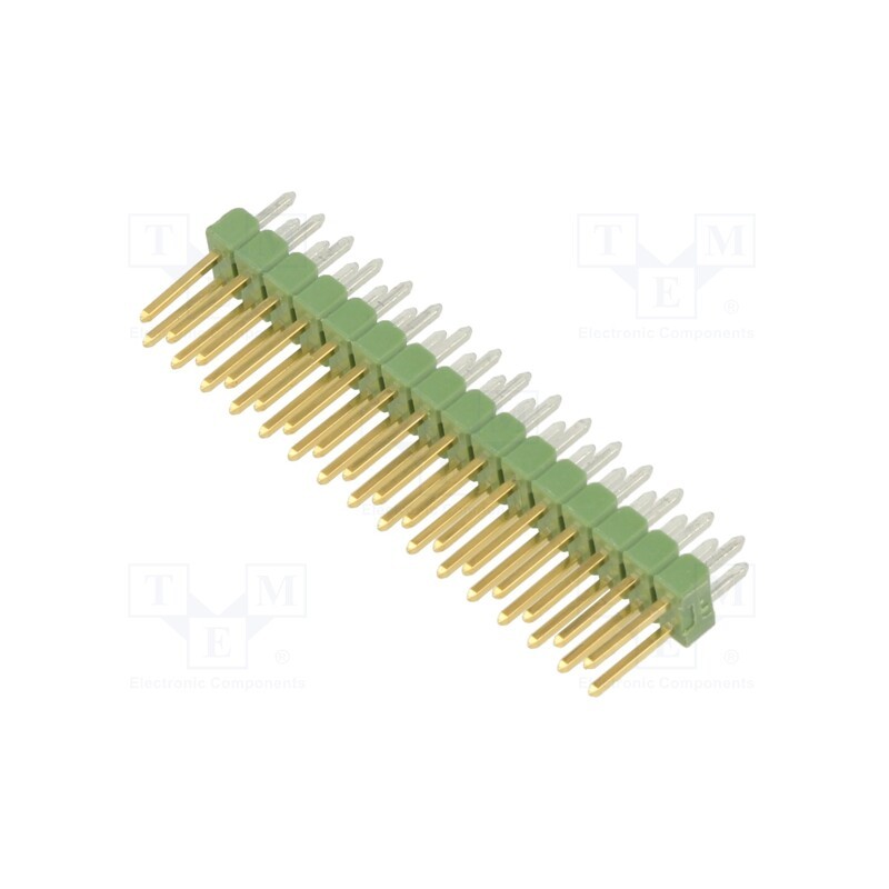 1 pcs x TE Connectivity - 1-826632-6 - Pin header, pin strips, AMPMODU MOD II, male, PIN: 32, straight