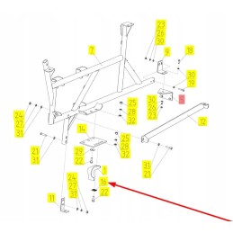 100709272 square washer