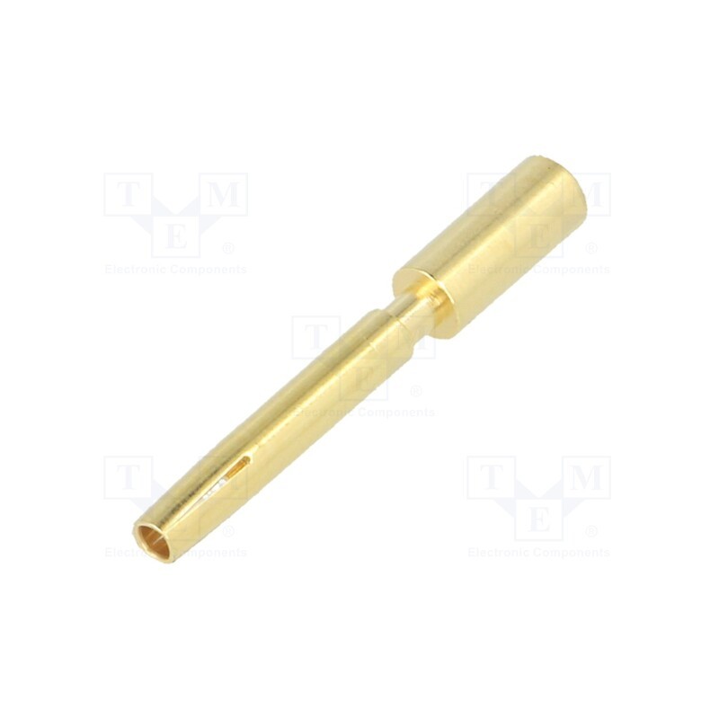 1 pcs x HUMMEL - A712-7010911542 - Contact, female, 1.5mm, gold-plated, 2.5mm2, M12 Power, PE, crimped