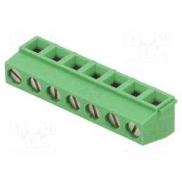 1 pcs x TE Connectivity - 282836-7 - PCB terminal block, angled 90°, 5mm, ways: 7, on PCBs, 0.03÷1.5mm2