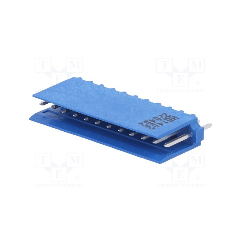 1 pcs x TE Connectivity - 1-281695-2 - Socket, wire-board, male, HE14, 2.54mm, PIN: 12, straight, THT, 3A