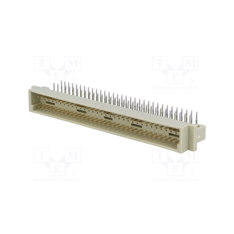 1 pcs x NINIGI - ZDIN-CM-64KAC - Socket, DIN 41612, type C, male, PIN: 64, a+c, THT, angled 90°