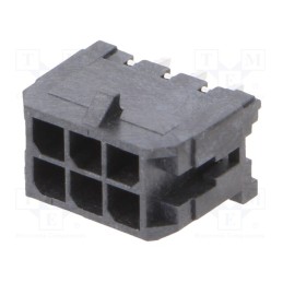 1 pcs x MOLEX - 449140601 - Micro Fit 3.0 Hdr Vert CPI 6 ckt 121