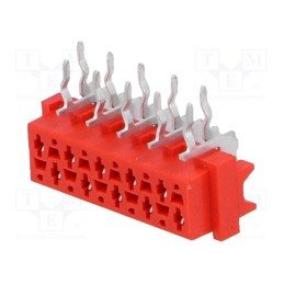 1 pcs x TE Connectivity - 8-215460-0 - Micro-MaTch, socket, female, PIN: 10, THT, on PCBs, Layout: 2x5