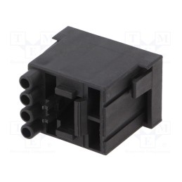 1 pcs x AMPHENOL - C146E12001E8 - Connector: HDC, module, male, C146,heavy|mate M, PIN: 4, 4+RJ45
