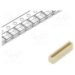 1 pcs x HARWIN - M58-2500842R - Connector: PCB to PCB, female, PIN: 80, 0.5mm, Archer .5, SMT