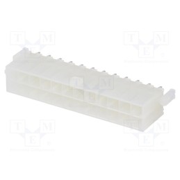 1 pcs x MOLEX - 39-29-9242 - Socket, wire-board, male, Mini-Fit Jr, 4.2mm, PIN: 24, THT, PCB snap