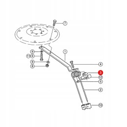 Claas spring mounting cap 956513 0 org