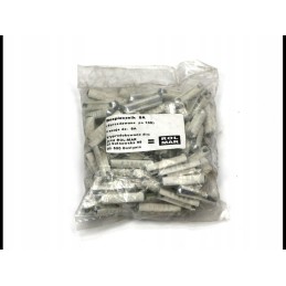 Cylindrical fusible fuse 8a