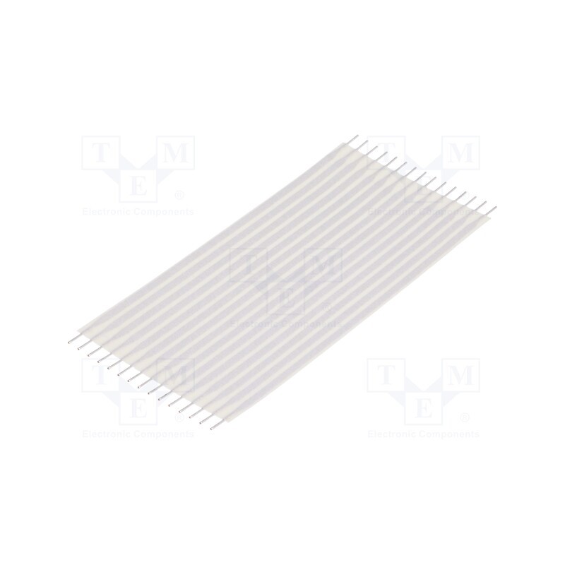 1 pcs x TE Connectivity - 3-1437144-3 - Connector: jumper cable, Cable ph: 2.54mm, L: 76.2mm, straight