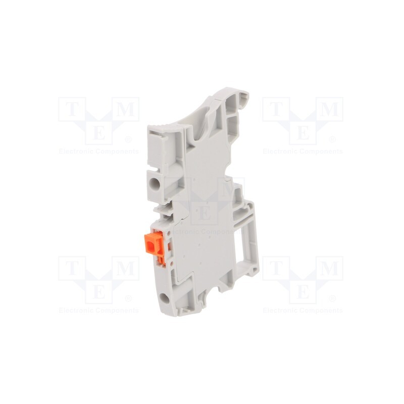 1 pcs x TE Connectivity - 1SNK506312R0000 (ZS4-S-T2.3-R1) - Splice terminal: rail, 0.2÷4mm2, ways: 1, terminals: 2, grey, SNK