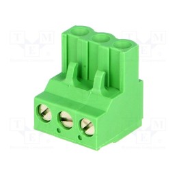 1 pcs x TE Connectivity - 796634-3 - Pluggable terminal block, 5.08mm, ways: 3, straight, plug, female