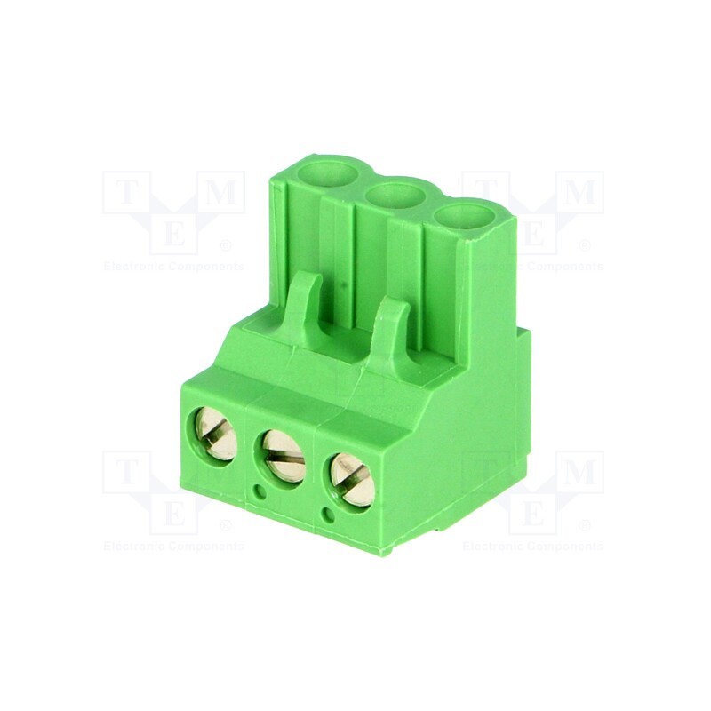 1 pcs x TE Connectivity - 796634-3 - Pluggable terminal block, 5.08mm, ways: 3, straight, plug, female