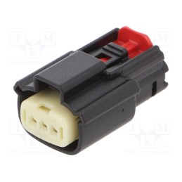 1 pcs x MOLEX - 33471-0306 - Connector: wire-wire, MX150, female, plug, for cable, PIN: 3, 3.5mm