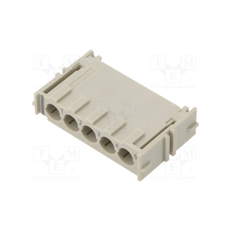 1 pcs x HARTING - 11051053001 - Han-Yellock module M-c, grey