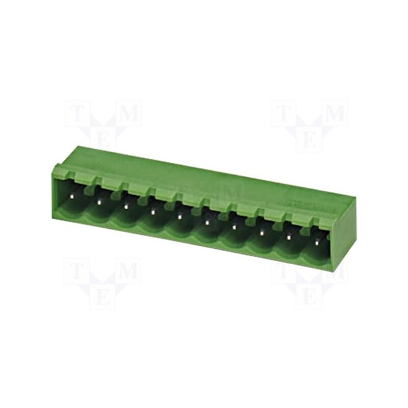 1 pcs x PHOENIX CONTACT - MSTBA 2,5/17-G 1757611 - Pluggable terminal block, 5mm, ways: 17, angled 90°, socket, male
