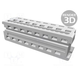 1 pcs x MOLEX - 903273316 - Plug, wire-board, female, PIN: 16, 1.27mm, IDC, for ribbon cable