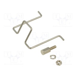 1 pcs x SCHURTER - 4700.0009 - Spring lock set for connectors, IEC 60320