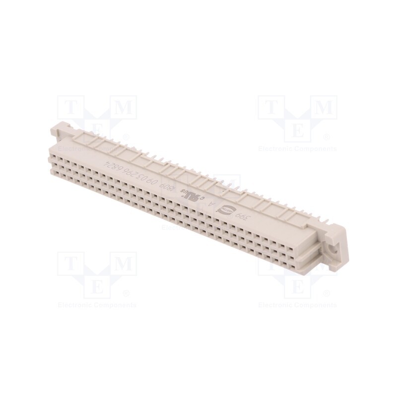 1 pcs x HARTING - 9032966824 - Socket, DIN 41612, type C, female, PIN: 96, a+b+c, THT, straight