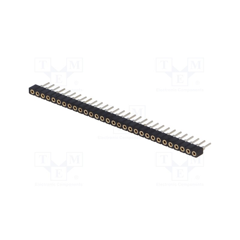 1 pcs x CONNFLY - DS1002-02-1*30BT1F6 - Socket, pin strips, female, PIN: 30, low profile,turned contacts