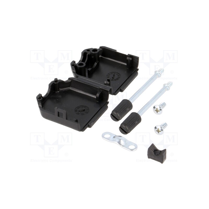 1 pcs x HARTING - 9670090424 - Enclosure: for D-Sub connectors, D-Sub 9pin,D-Sub HD 15pin