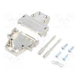 1 pcs x ENCITECH - DCTL15-K - Enclosure: for D-Sub connectors, D-Sub HD 26pin, straight