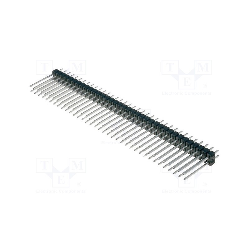1 pcs x FISCHER ELEKTRONIK - SL 22 190 72 Z - Pin header, pin strips, male, PIN: 72, straight, 2.54mm, THT, 2x36